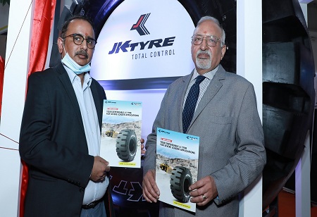 JK Tyre launches 4 new OTR tyres at Excon 2021, expanding its OTR range